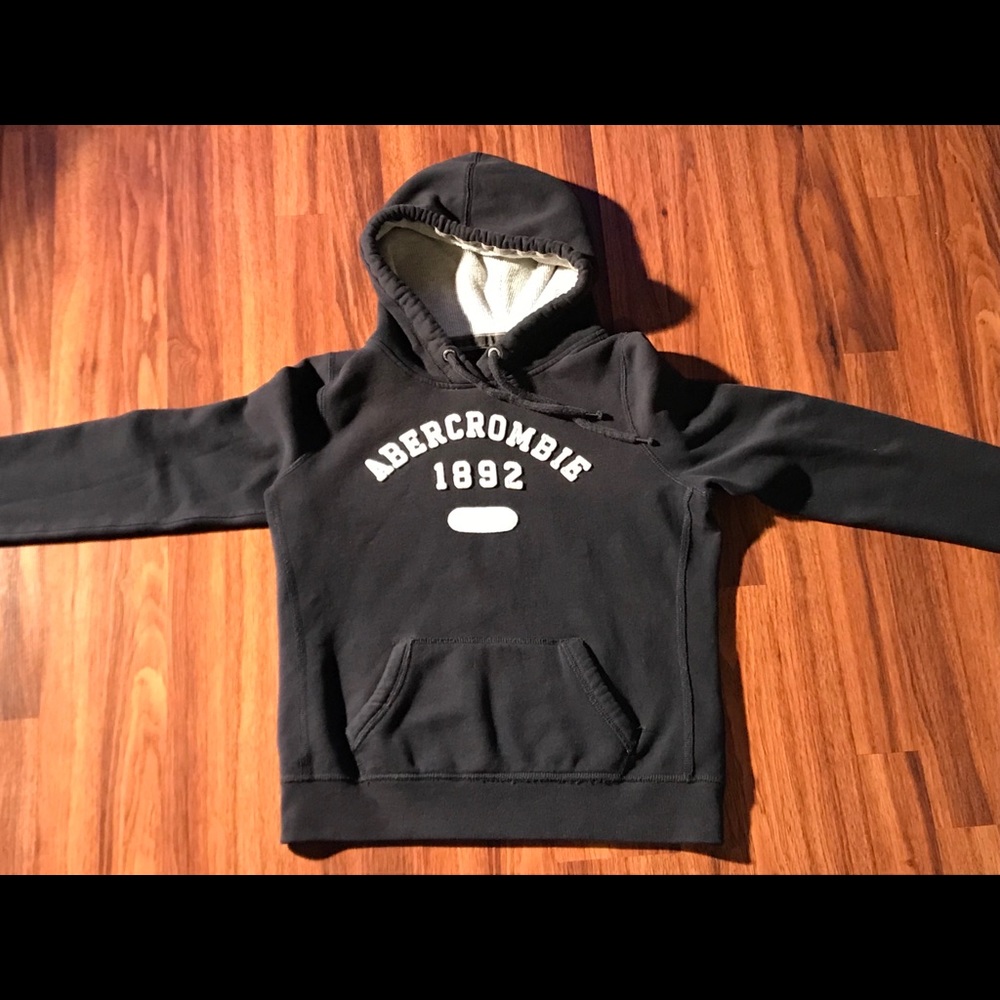 Abercrombie & Fitch Hoodie. Black. Large.